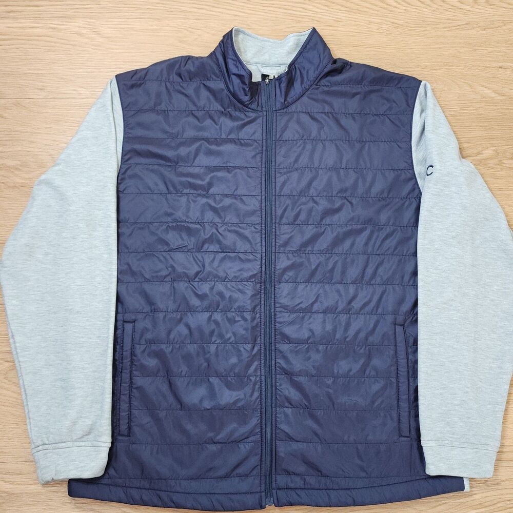 Footjoy Full Zip Hybrid Jacket Navy Size 2XL NEW In Plastic/With Tags